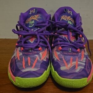 Vibrant Purple Kids Shoes